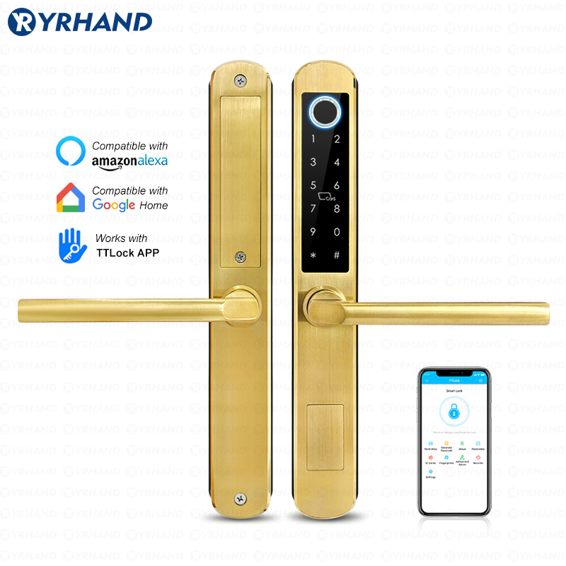 Glass Door Hinge - App Ttlock Smart Lock in vetro