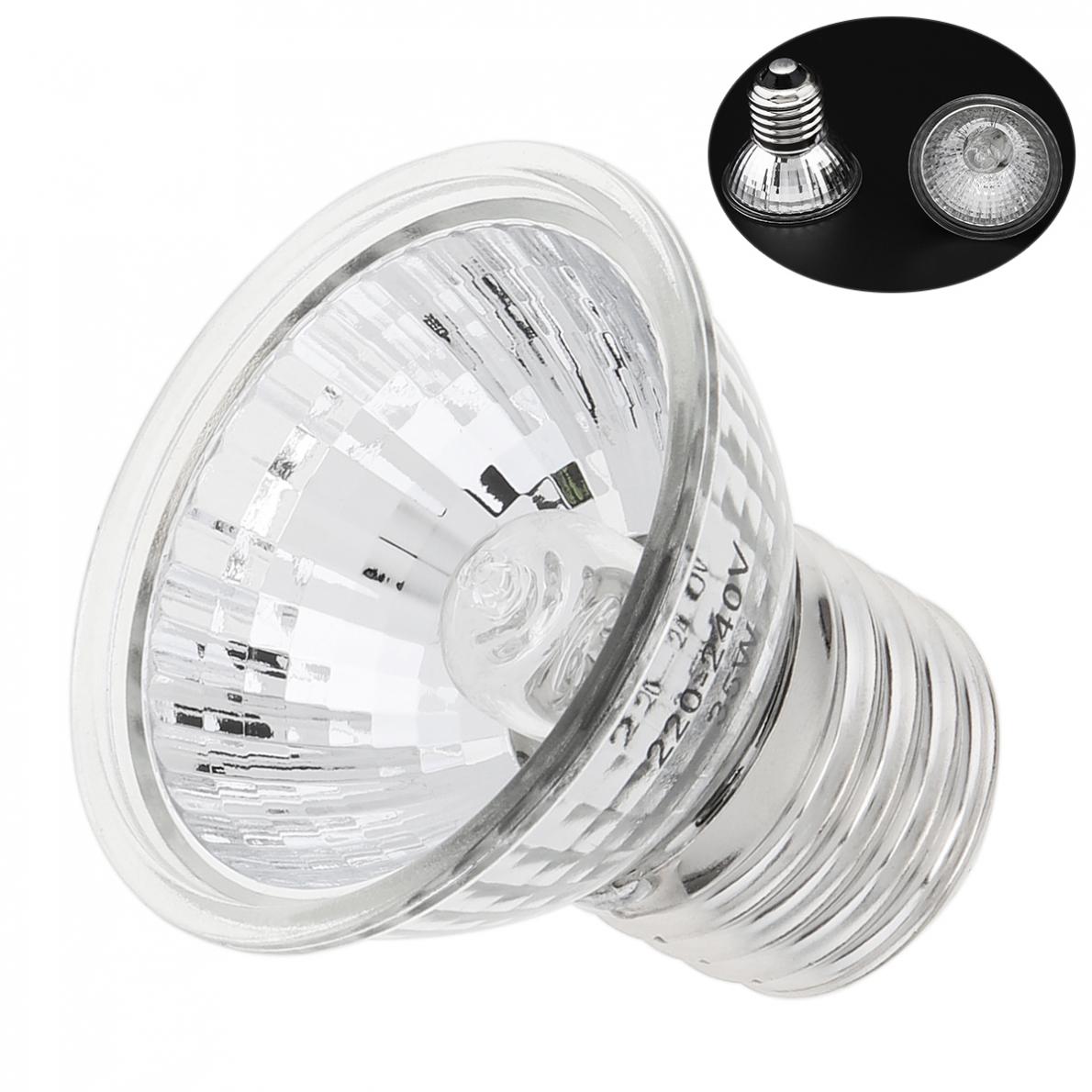 Basking Bulb Halogen - Lampada alogena 25/50/75W Lampada per rettili