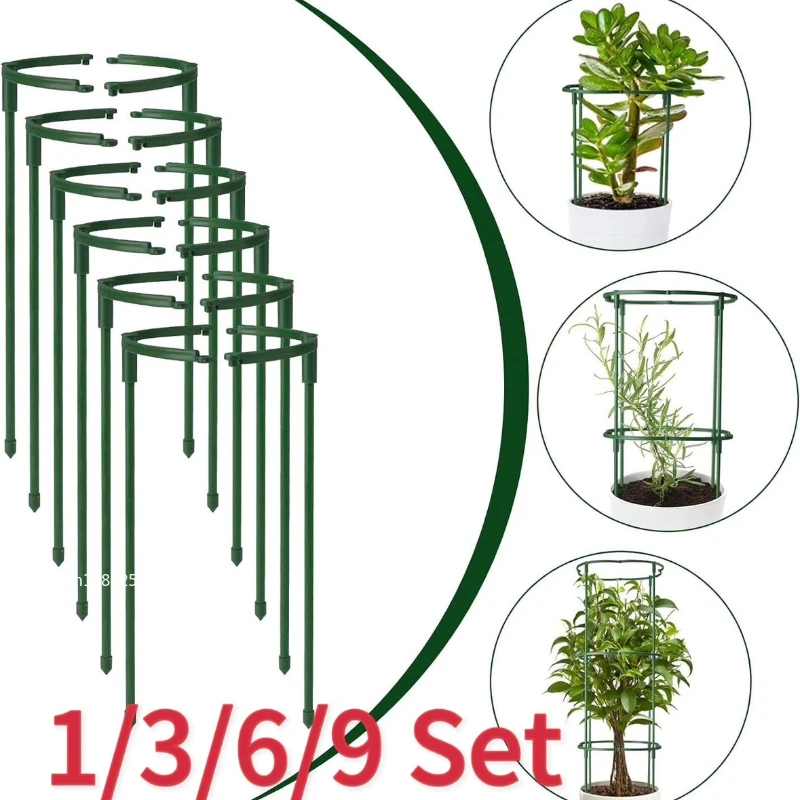 Vine Climbing Plastic - Set da 1-9 Pezzi di Supporti