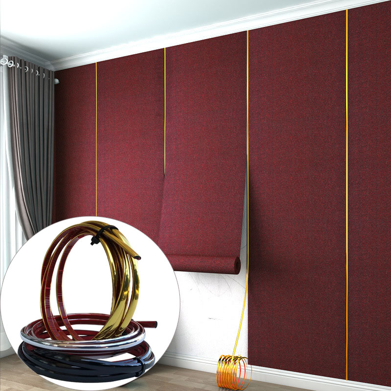 Pvc Panel Background - Nuovo autoadesivo bellissimo bordo PVC oro