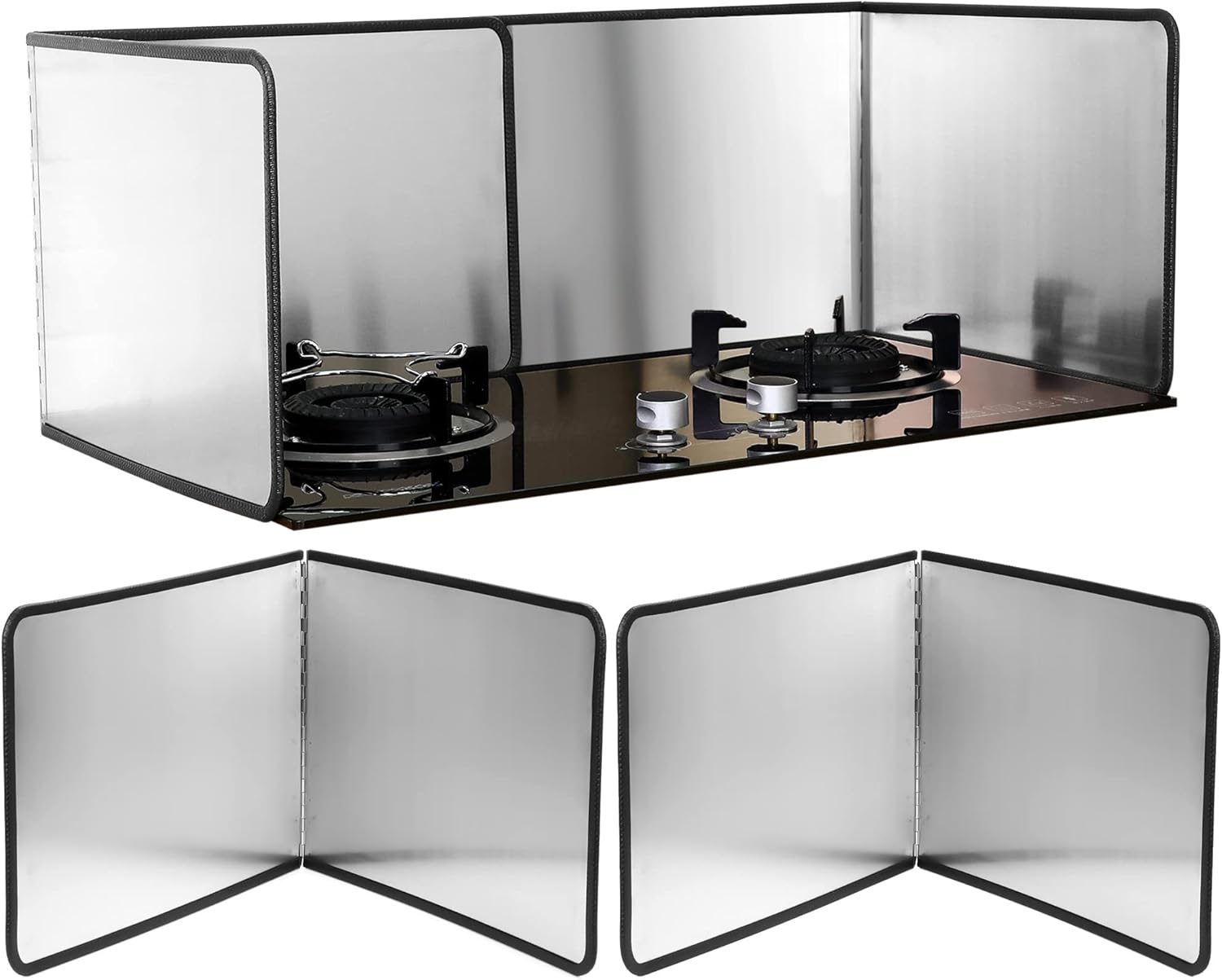 Screen Top Mesh - Paraspruzzi per Fornello in Acciaio Inox,