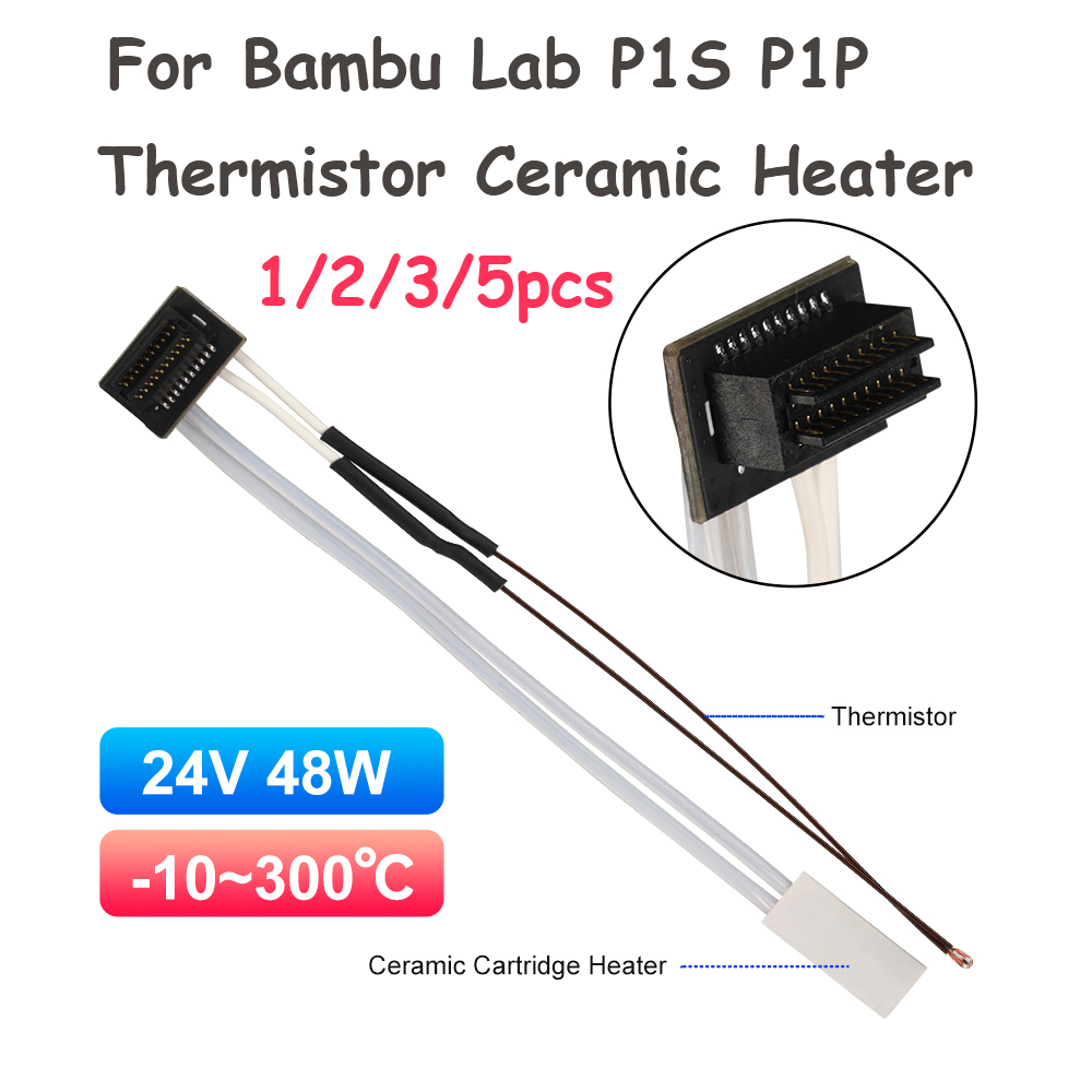 Ceramic Heat Emitter - Cartuccia Riscaldante in Ceramica con Termistore