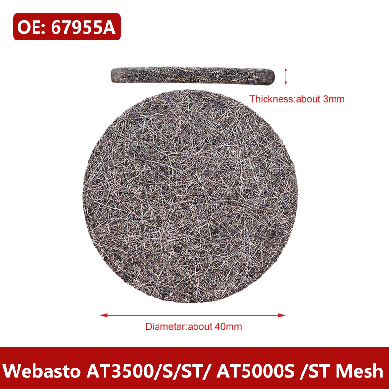 Screen Top Mesh - 1 Pz/lotto 40mm Per Webasto AIr