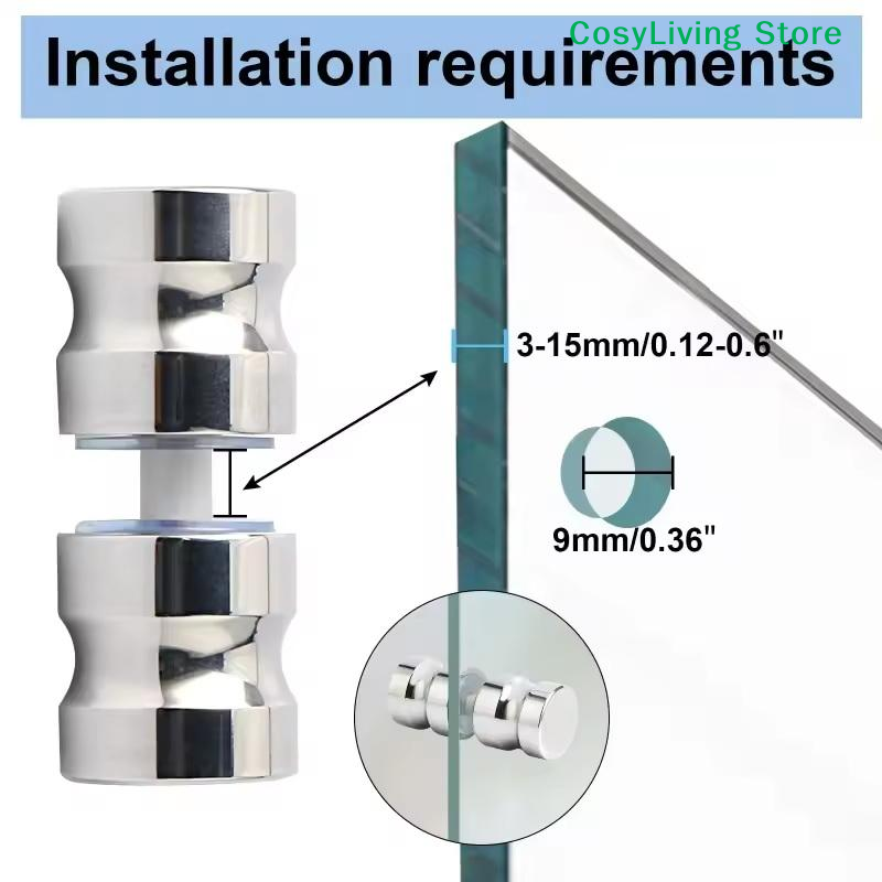 Maniglia elegante per porta do - Glass Door Hinge recensione e prezzo