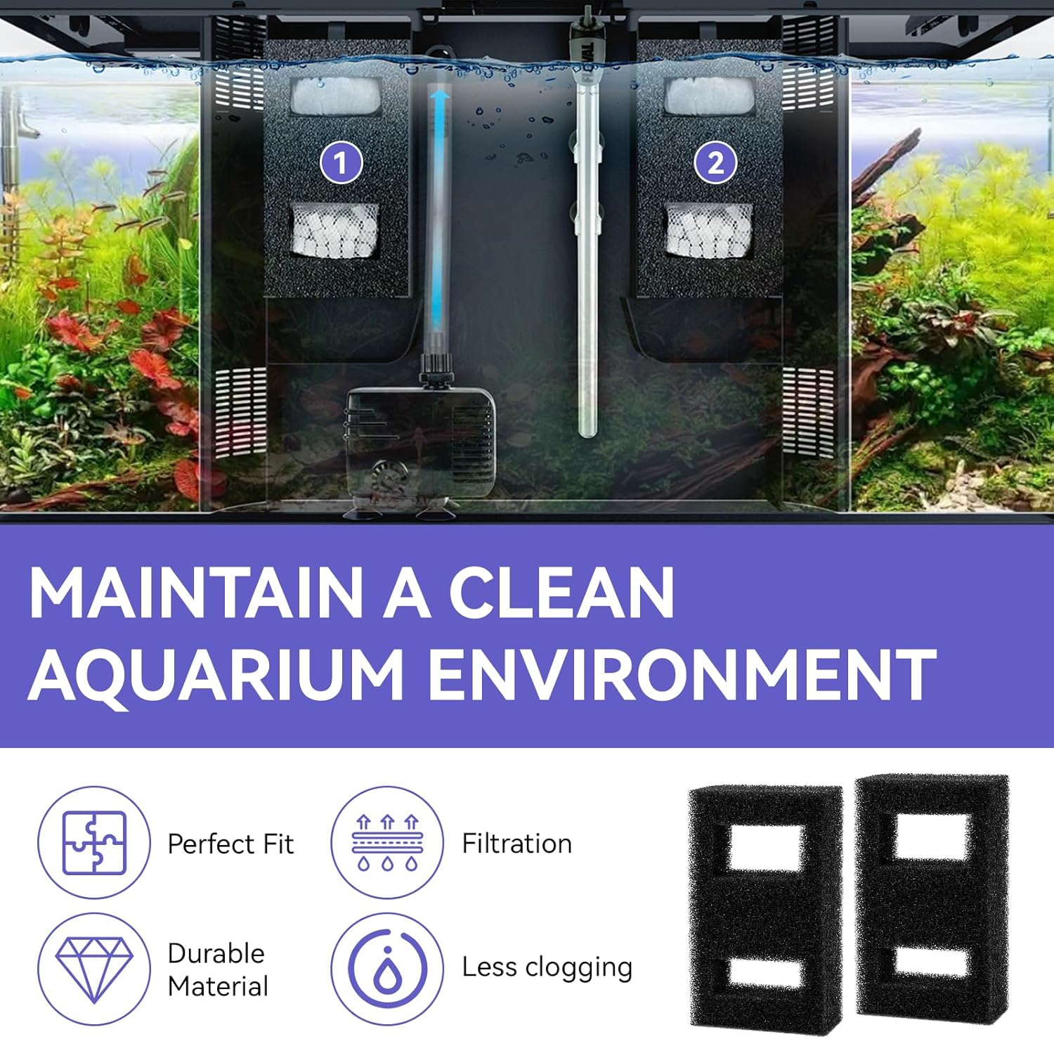 Blocco Filtro in Schiuma Compa - Fluval Aquarium Spec recensione e prezzo