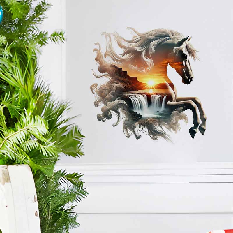 Adesivi con immagini di cavall - Pvc Panel Background recensione e prezzo